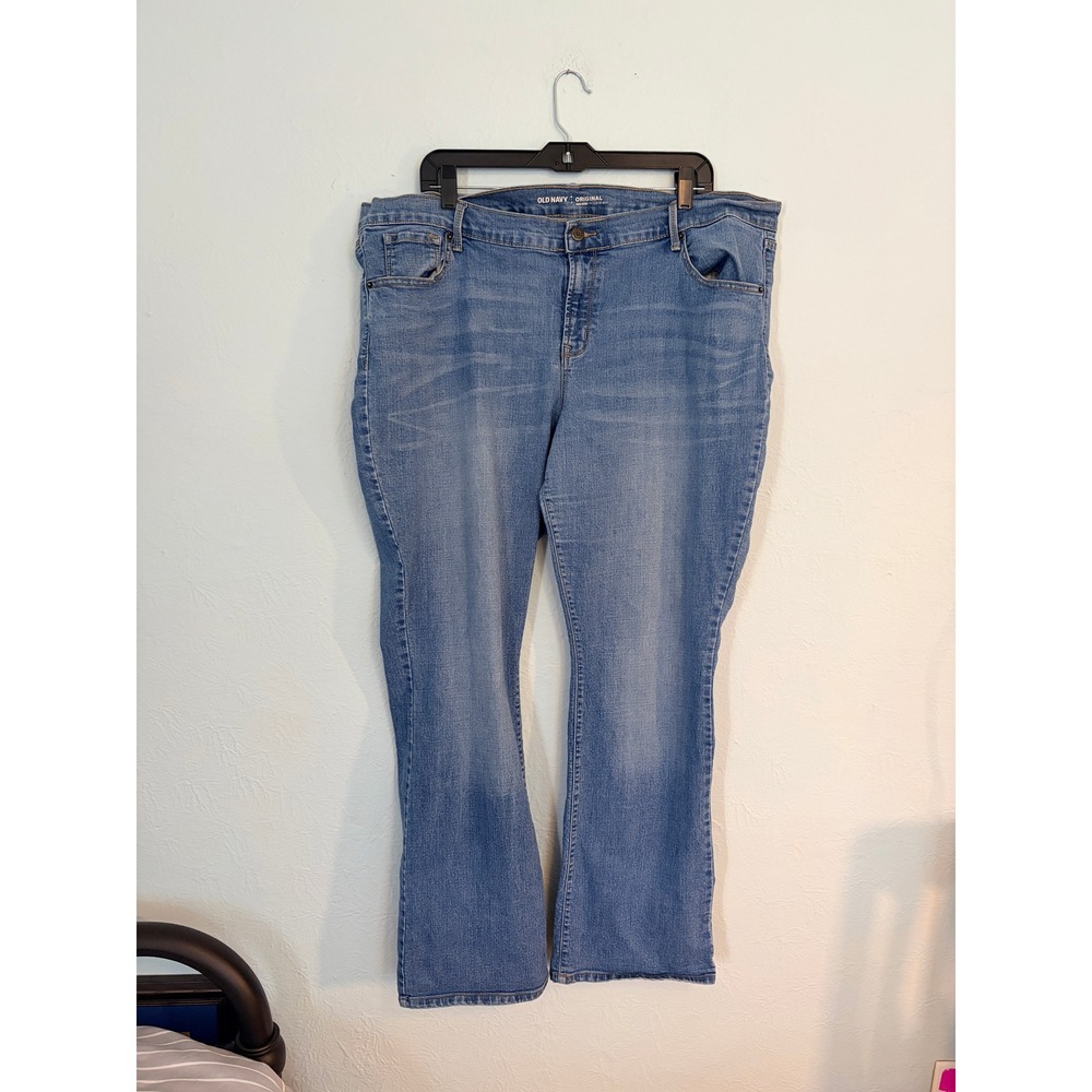 Old Navy Diva Bootcut Jeans 20 Regular Blue Acadia Mid-Rise Stretch Casual - Picture 14 of 14